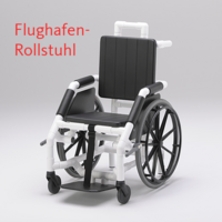 Flughafen-Rollstuhl und MRT Stuhl