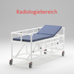 Transportliege und Liege fr MRT und Radiologie