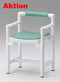 kippsichere Duschhocker mit grosser Sitzfl�che
