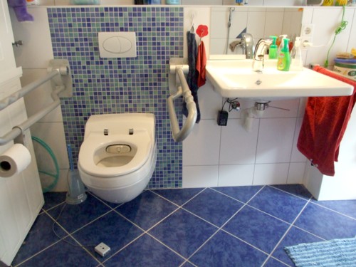 Barrierefreies Bad bei ALS