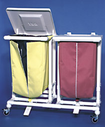 W�schesammler Jumbo SLX 032, zwei Abw�rfe