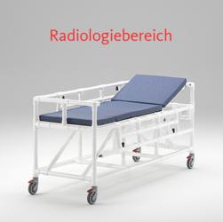 Transportliege und Liege f�r MRT und Radiologie